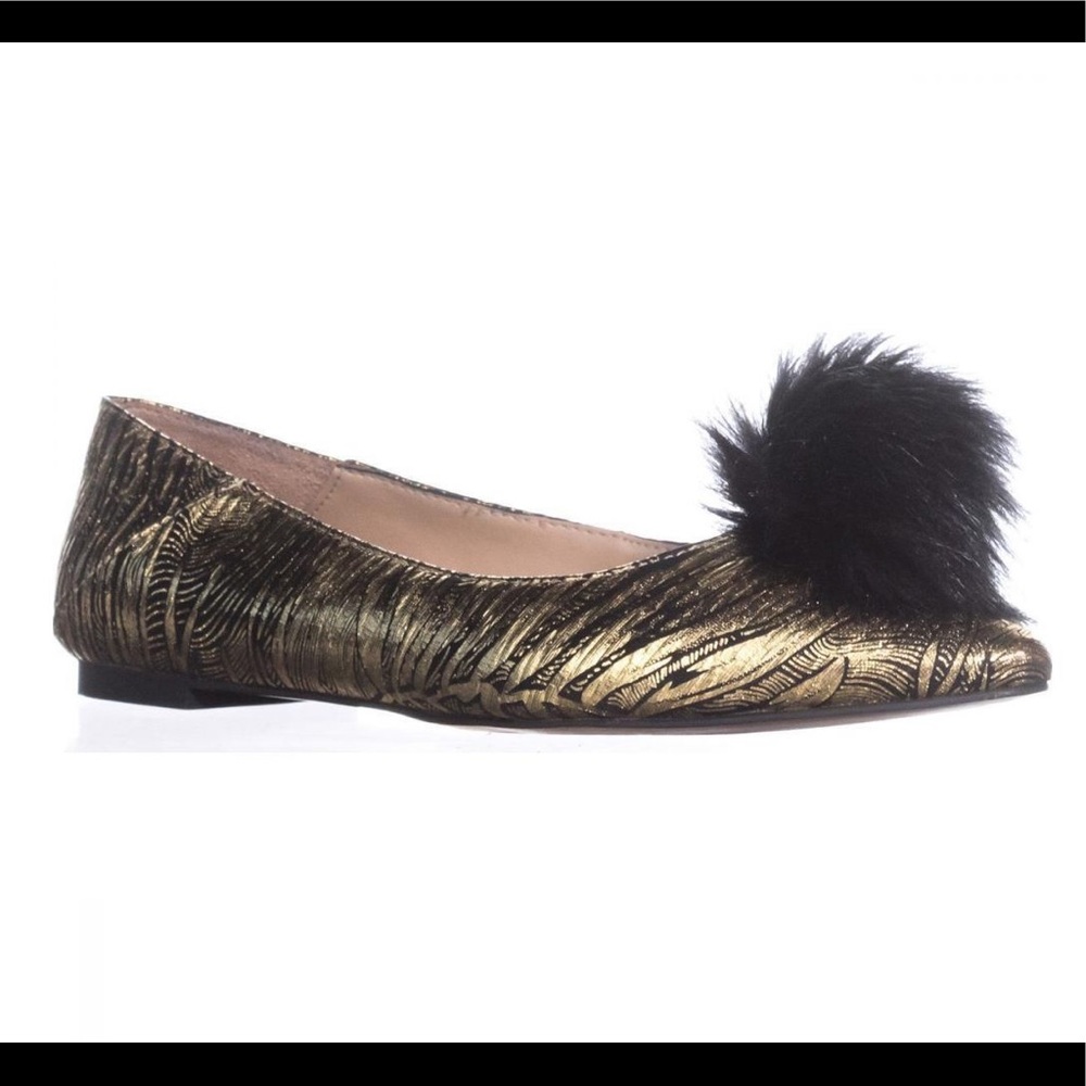 Franco Sarto Sukie Flats in Bronze Floral